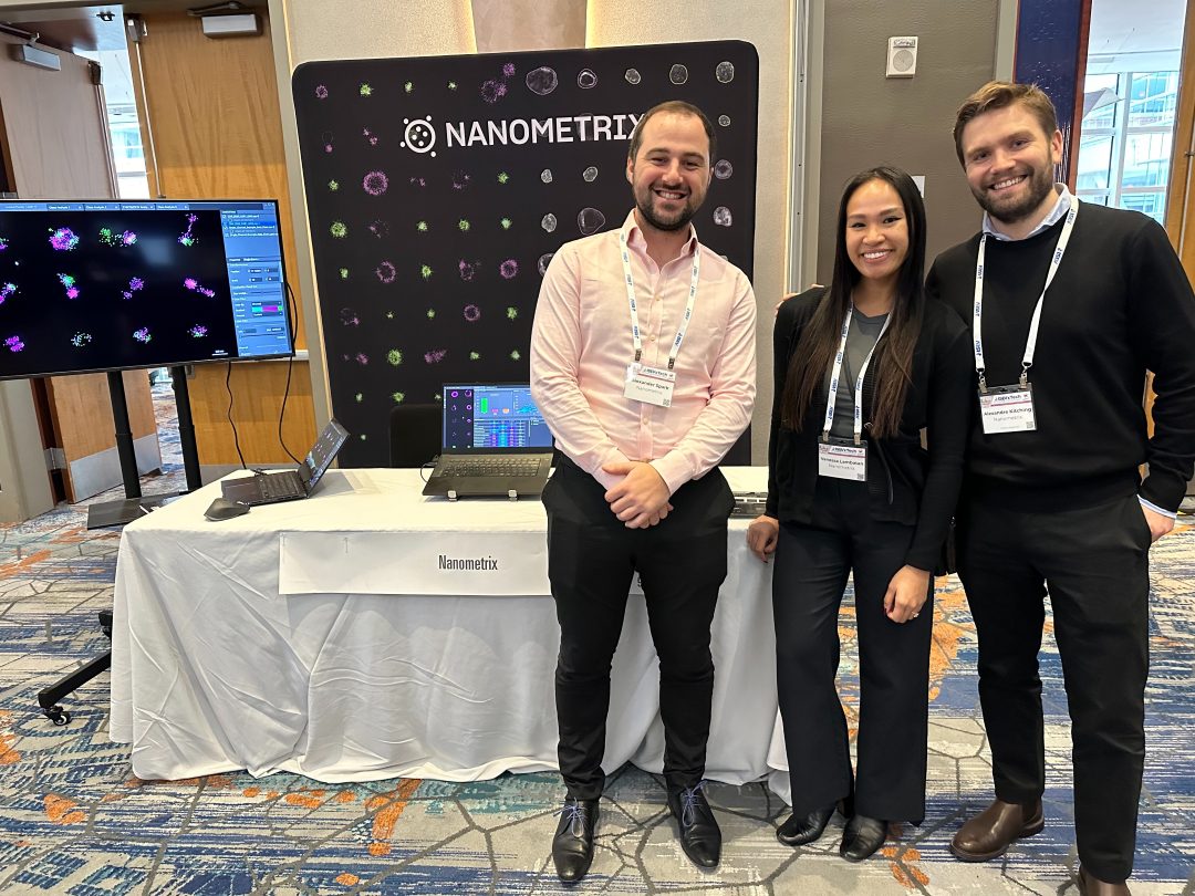 The Nanometrix team at ISEV
